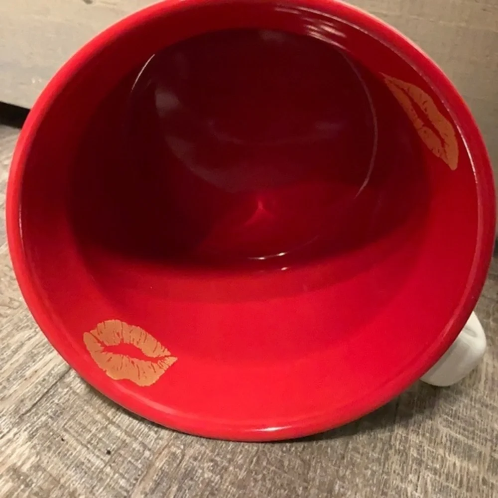 Small Batch You’re Not The Worst oversized ceramic mug Valentine’s gift 16 oz. - Picture 3 of 8